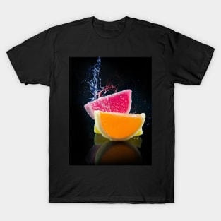 Jellies on black background T-Shirt